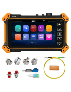 Probador de Fibra Óptica WANLUTECH OTDR 1610nm 28dB Pantalla Táctil 5.55"