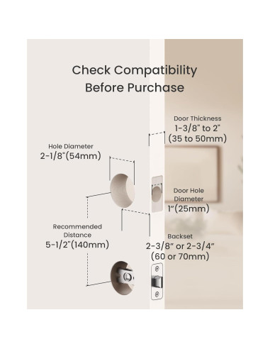 Cerradura Inteligente DESLOC C100 Plus con WiFi y Teclado - Negro