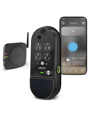 Cerradura Inteligente Lockly Vision Elite con Cámara HD y Timbre