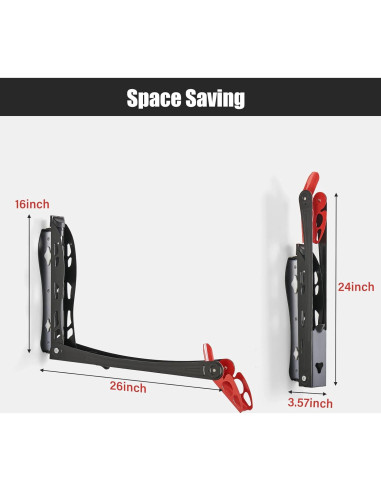 Soporte Giratorio para Bicicletas Ultrawall - Montaje en Pared