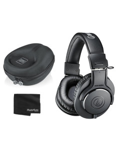 Auriculares de Monitoreo Audio-Technica ATH-M20x + Estuche Gator