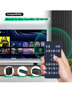 Control Remoto Reemplazo para Bose SoundBar 500/600/900 2