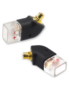 Adaptador 2 Pin Femenino a MMCX Masculino okcsc - Negro