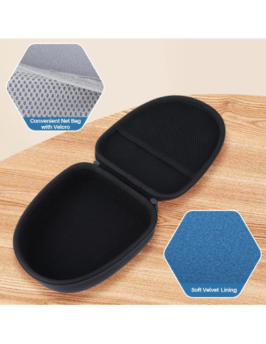 Funda Dura RIYADAone para Auriculares Sony WH-1000XM6 Azul