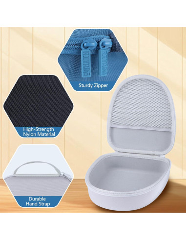 Funda Dura RIYADAone para Auriculares Sony WH-1000XM6 Azul