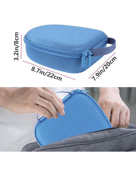 Funda Dura RIYADAone para Auriculares Sony WH-1000XM6 Azul Funda Dura RIYADAone para Auriculares Sony WH-1000XM6 Azul