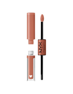 Lápiz Labial Líquido NYX Shine Loud 16h - Goal Crusher Beige