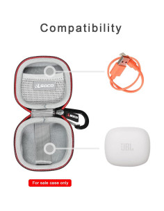 Funda RLSOCO para JBL Live Pro 2/Vibe Flex/Wave Flex - Negro 2