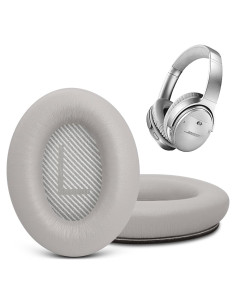 Almohadillas de Reemplazo GEVO para Auriculares Bose QC35 - Espuma de Memoria Duradera