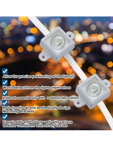 Juego de 36 Soportes de Montaje para Luces Govee H705