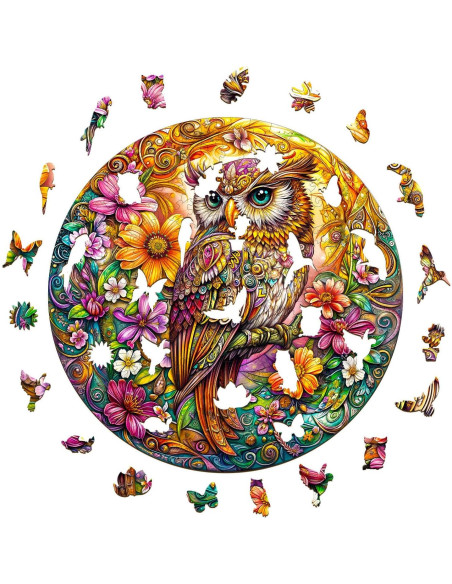 Rompecabezas de Madera AEEKDOOK 200 Piezas 29x28.7 cm