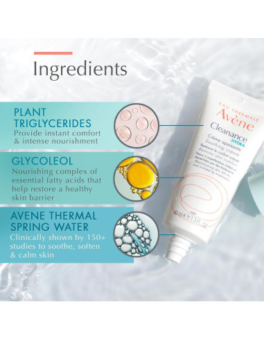 Crema Hidratante Calmante Avne Cleanance HYDRA 36.8 g
