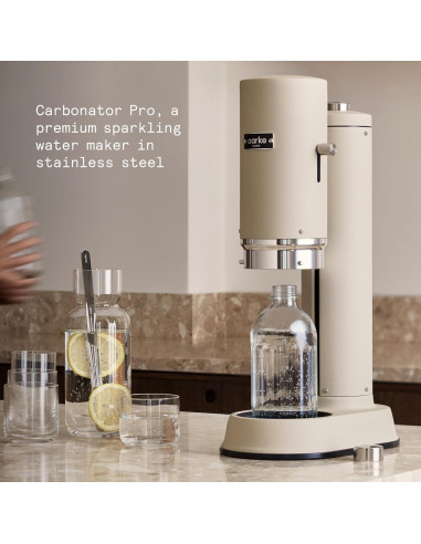 Aarke Carbonator Pro - Máquina de Agua Carbonatada 700 mL