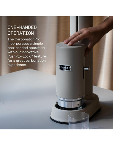Aarke Carbonator Pro - Máquina de Agua Carbonatada 700 mL