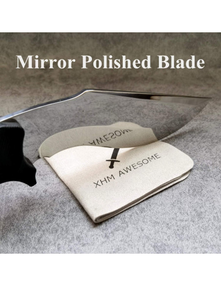 Cuchillo Kukri XHM Awesome 25.4 cm Acero 9Cr18Mov con Funda Kydex