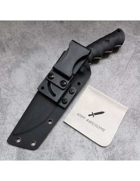 Cuchillo Kukri XHM Awesome 25.4 cm Acero 9Cr18Mov con Funda Kydex