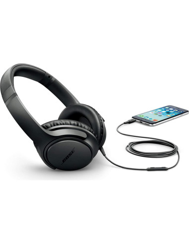 Auriculares Bose SoundTrue II - Diadema sobre la oreja, Negro