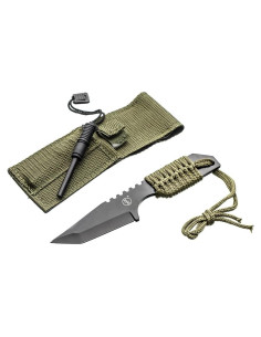 Cuchillo Tanto SE KHK6320 con Encendedor y Funda - 7.62 cm