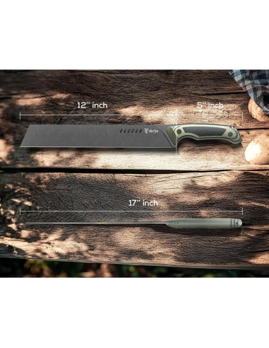 Cuchillo de Rebanar ODERFUN 30 cm Acero Alemán Mango G10