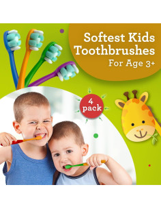 Cepillo de Dientes GuruNanda Butter On Gums - 4 Cerdas Suaves 2