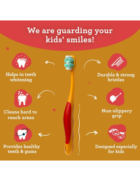 Cepillo de Dientes GuruNanda Butter On Gums - 4 Cerdas Suaves