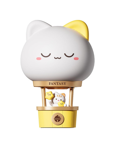 Luz Nocturna Recargable Gato KVPPVT 3 Niveles de Brillo