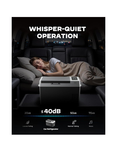 Nevera de Coche Marsail 25QT 12V -20C a 20C Portátil