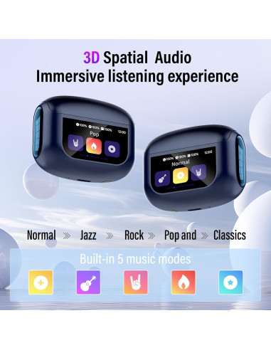 Auriculares Inalámbricos Thunelec U9 Bluetooth 5.4 IPX7 48H