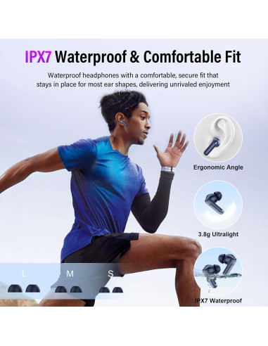 Auriculares Inalámbricos Thunelec U9 Bluetooth 5.4 IPX7 48H