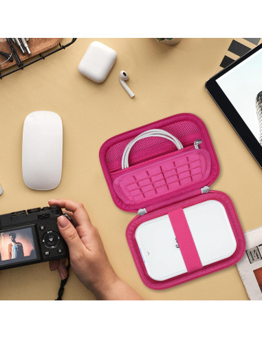 Funda Dura para Impresora de Fotos Mini Canon Ivy 2 - Rojo