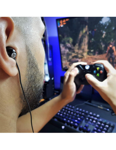 Auriculares Ludos Clamor con Micrófono y Aislamiento de Ruido