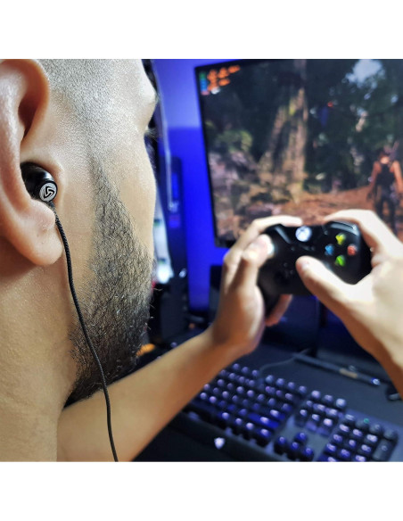 Auriculares Ludos Clamor con Micrófono y Aislamiento de Ruido