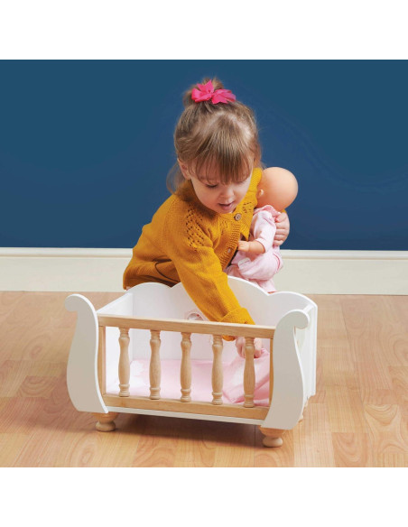 Cuna de Muñecas de Madera Le Toy Van TV600 - Juguete Educativo