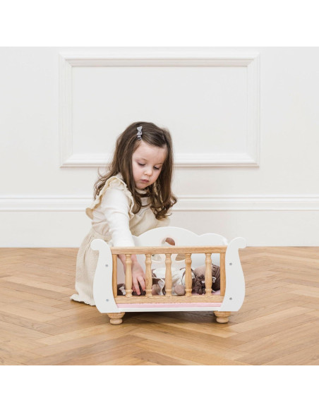 Cuna de Muñecas de Madera Le Toy Van TV600 - Juguete Educativo