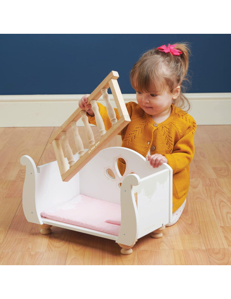 Cuna de Muñecas de Madera Le Toy Van TV600 - Juguete Educativo