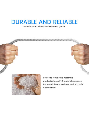 Cable de Reemplazo para Auriculares Sennheiser 1.2m 6.3mm