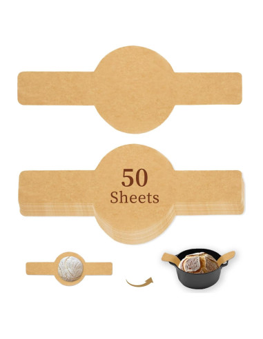 Sling de Pan de Papel Pergamino BlissBoard 50 Pcs 55.88x20.32 cm