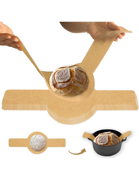 Sling de Pan de Papel Pergamino BlissBoard 50 Pcs 55.88x20.32 cm