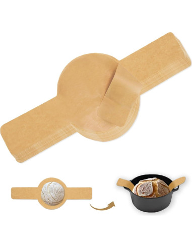 Sling de Pan de Papel Pergamino BlissBoard 50 Pcs 55.88x20.32 cm