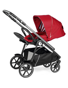 Cochecito Peg Perego Veloce Reversible Ligero 10.8 kg Rojo 2