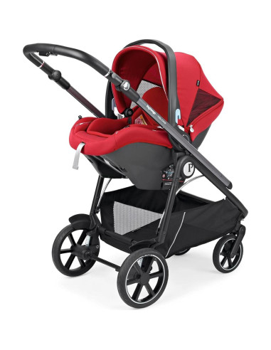 Cochecito Peg Perego Veloce Reversible Ligero 10.8 kg Rojo