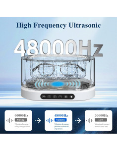 Limpiador Ultrasónico Minthouz 500ml 5 Modos para Joyería 2