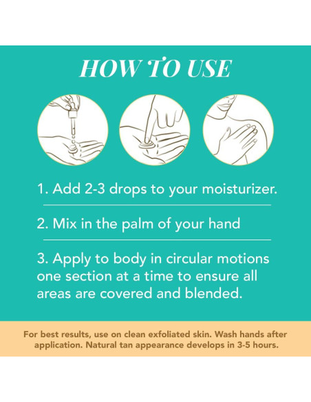 Body Drench Acelerador de Bronceado Sin Sol 29.57 ml