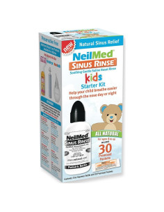 Kit de Irrigación Nasal NeilMed Sinus Rinse Pediátrico 30 Unidades
