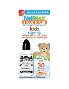 Kit de Irrigación Nasal NeilMed Sinus Rinse Pediátrico 30 Unidades 2