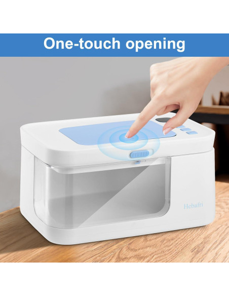 Calentador de Toallitas para Bebés Blanco 10 Niveles Temperatura