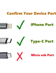 Ventilador Mini USB YUNLOVXEE para iPhone y Android - 6 Paquetes 2