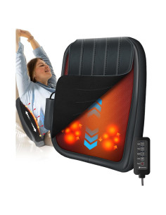 Masajeador de Espalda Shiatsu CooCoCo con Calor 4D