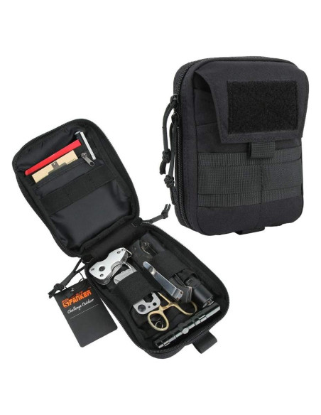 Bolsa Administrativa Molle EDC EXCELENTE ELITE SPANKER Negra