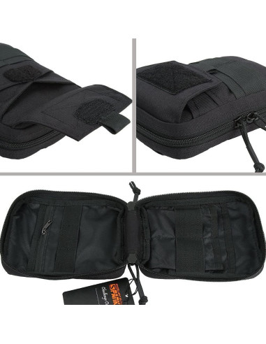 Bolsa Administrativa Molle EDC EXCELENTE ELITE SPANKER Negra